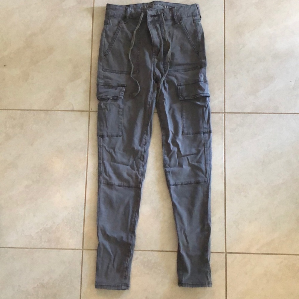 american eagle stretch cargo
